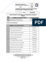 Acta de Evalua y Promoción Primaria