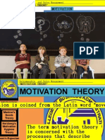 Motivation: ' Maslow S Needs Theory