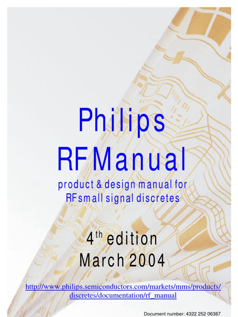 Philips RF Manual 4th Edition | PDF | Amplifier | Bipolar Junction ...