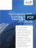 Right Engineering Saas: Successfully Deploying Software-As-A-Service Models