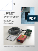 Μspeed smartsensor: non-contact speed & length measurement