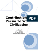 Contribution of Persia To The World Civilization - Doc XP