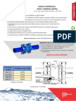 Union Corrediza Hdpe