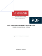 Guia para Elaborar Un Articulo de Responsabilidad Social