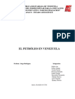 Trabajo Sobre El Petroleo 5 Año