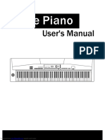 Stage Piano: User's Manual