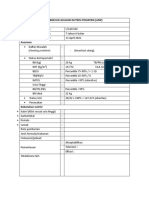 Formulir Asuhan Nutrisi Pediatrik