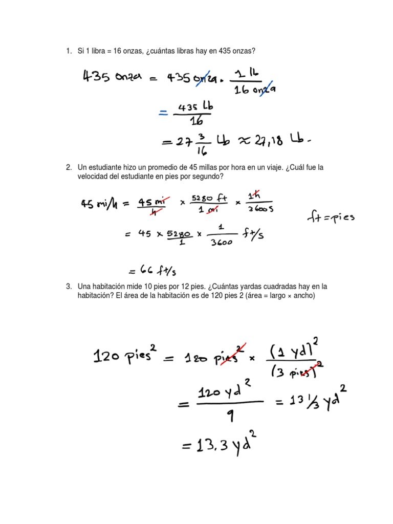 Cuantos Miligramos Hay En Una Onza Si 1 Libra | PDF