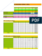 Target Setting & Checking Form 2016