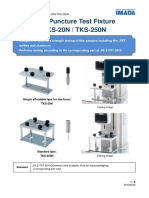 Film Puncture Test Fixture TKS-20N / TKS-250N