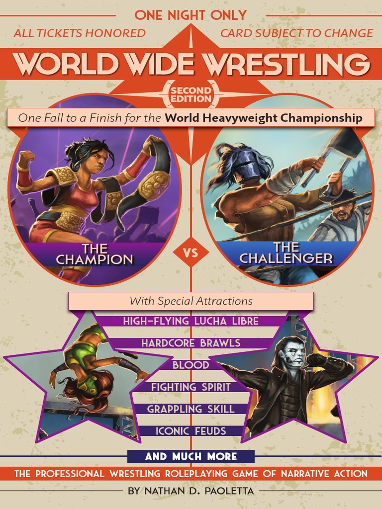 World Wide Wrestling 2e (Updated), PDF