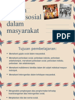 Struktur Sosial, Diferensiasi Sosial Startifikasi Sosial