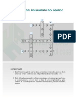 Actividad en clase -  Teoria del conocimiento cientifico