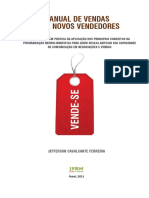 Manual de Vendas Novos Vendedores - eBook