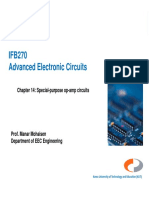 IFB270 Advanced Electronic Circuits: Chapter 14: Special-Purpose Op-Amp Circuits