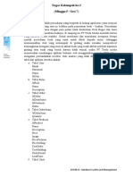 Tugas Kelompok Ke-2 (Minggu 5 / Sesi 7) : ISYS6513 - Database System and Management