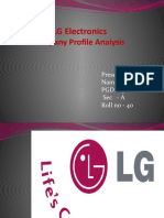 LG Electronics: Company Profile Analysis