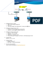 Konfigurasi Router A Dan B