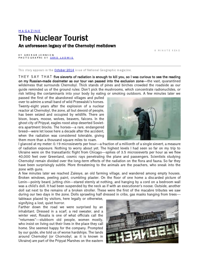 a summary of the nuclear tourist