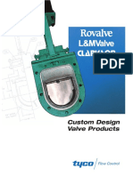 Custom Design Valve Products: Flow Control