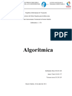 Informe de Algoritmica