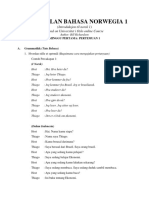 PENGENALAN BAHASA NORWEGIA 1 - Minggu 1 (Pertemuan 1)