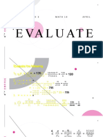 Quarter 3 Week 3 Evaluate March 6 2021