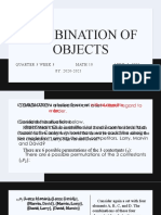 Quarter 3 Week 3 Combination of Objects April 5 2021