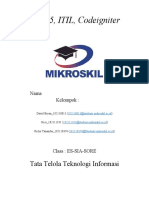 ITIL COBIT Codeigniter