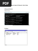 Pengaturan Bagian AP Bridge Dan Station Bridge
