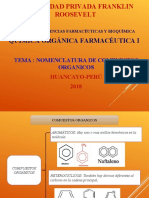 NOMENCLA IUPAC de Los Compuestos Ciclicos