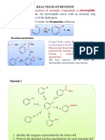 The Most Common Reaction of Aromatic Compounds Is Electrophilic