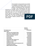 Contoh Rekonsiliasi Fiskal