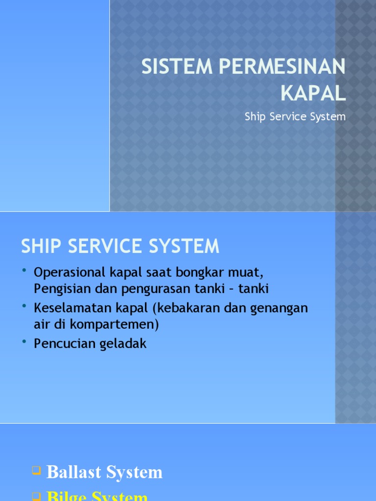 Ship Service System 02 Bilge System Pdf