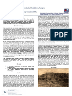 Investment Proposal Mining and Processed Mining Products, Rudabánya, Hungary