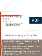 Chapter - 02 Job Order Costing
