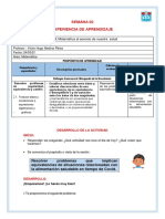 Resuelve problemas de equivalencia sobre alimentación saludable