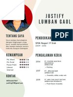 Cream and Green Creative Resume