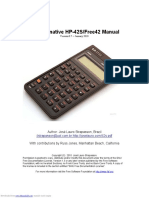 An Alternative HP-42S/Free42 Manual: Author: José Lauro Strapasson, Brazil