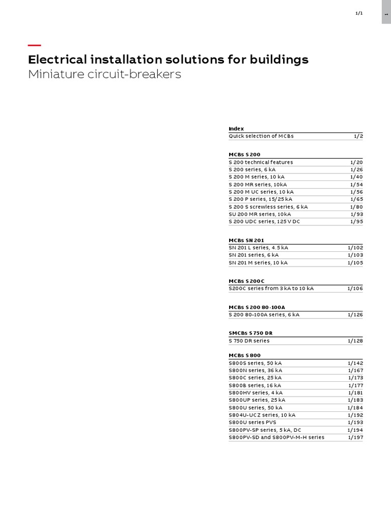 Electrical For Building | PDF | Components | Power Engineering