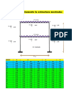 Analizar Completamente La Estructura Mostrada:: Ton/mL