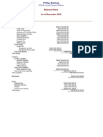 Standard Balance Sheet