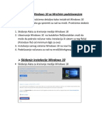 Instalacija Windows 10 Sa Mrežnim Podešavanjem