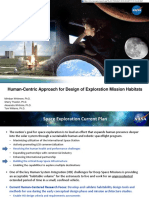 Human-Centric Approach For Design of Exploration Mission Habitats