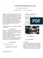 Tarea Metalurgia Aceros Herramienta Carlos Porras