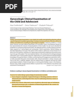 Cheikhelard Et Al - 2012 - Gynecologic Clinical Examination of The Child and Adolescent