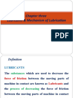 Chapter Three Lubricants & Mechanism of Lubrication