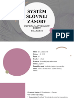 Príprava Na Hodinu - Systém Slovnej Zásoby