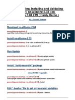 Downloading, Installing and Validating NS2 (Ns-Allinone-2.33) On Ubuntu 8.04 LTS (Hardy Heron)