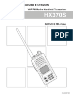 Service Manual: VHF/FM Marine Handheld Transceiver